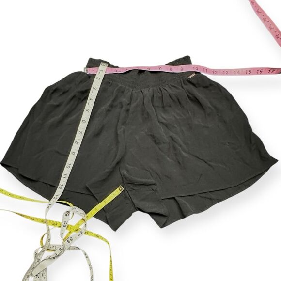 PINK VICTORIA’S SECRET Women’s Black Flowy Lounge Shorts Size Medium - Picture 5 of 5